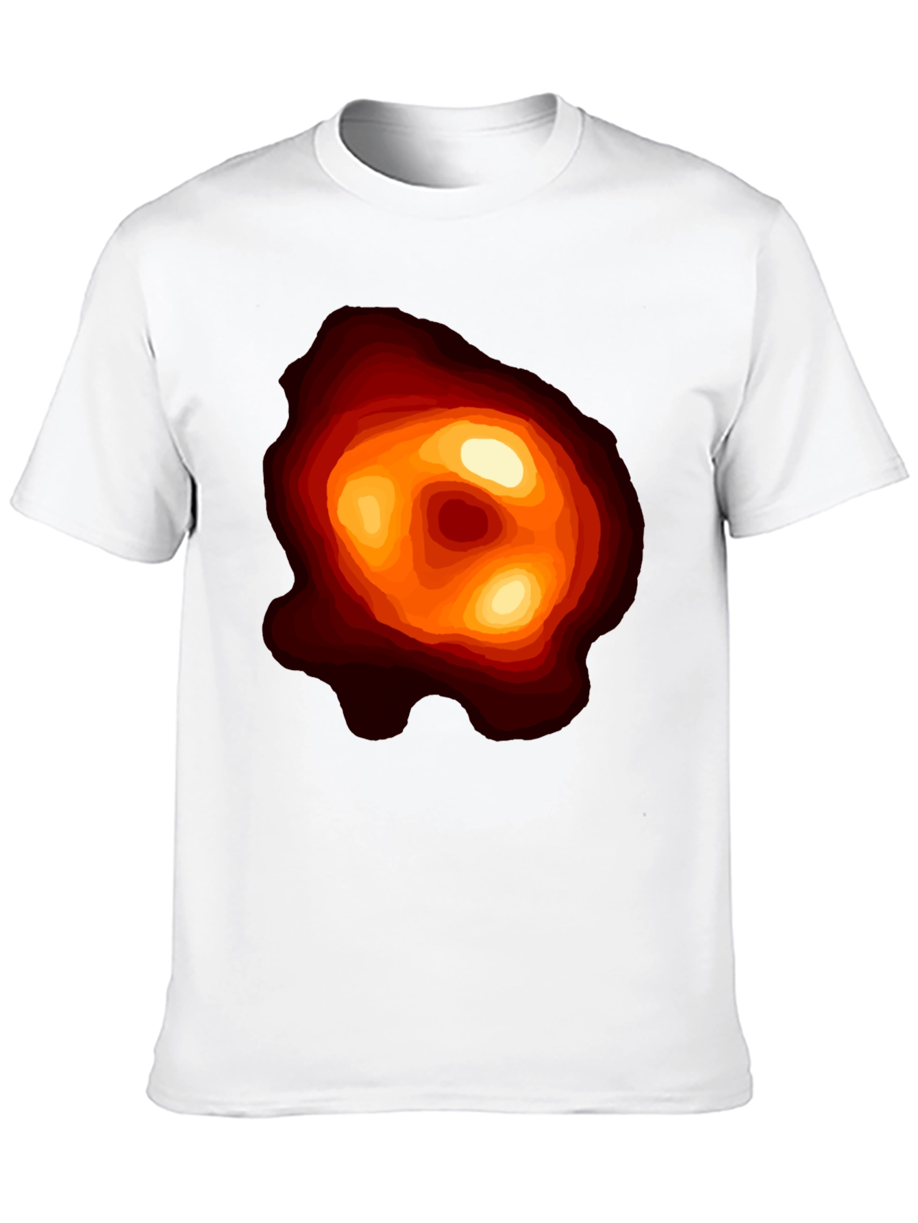 Black Hole Graphic Tee - Space Science Shirt