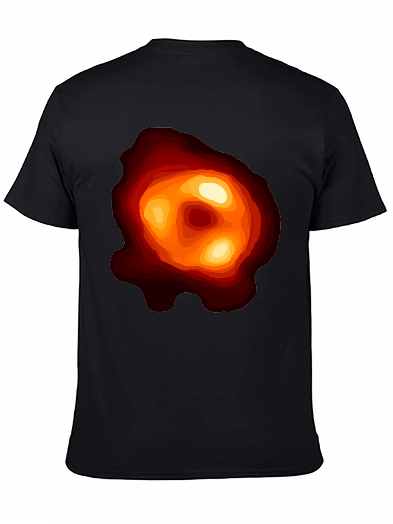 Black Hole Graphic Tee - Space Science Shirt