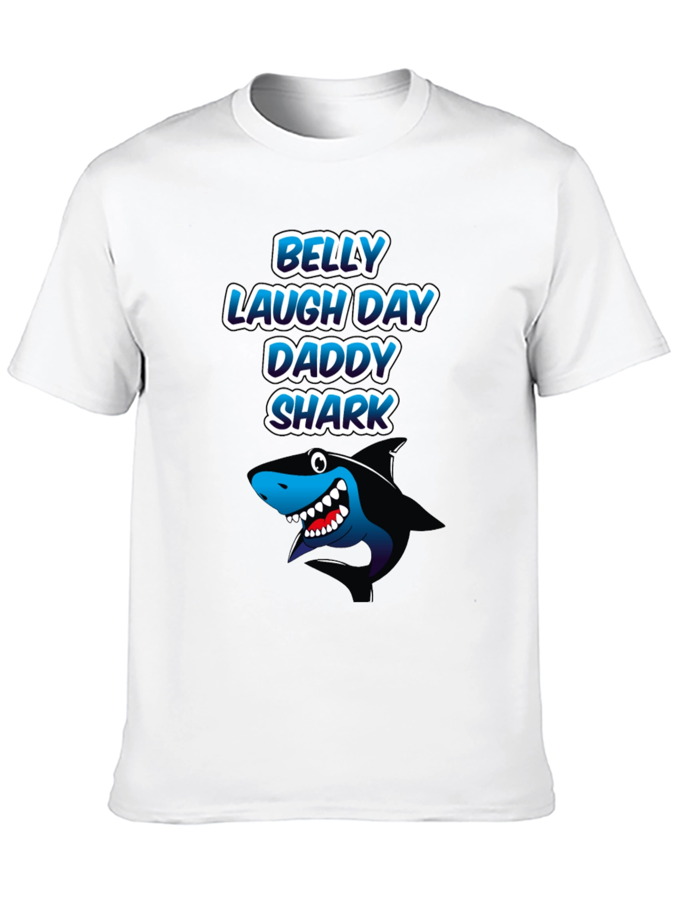 Daddy Shark T-Shirt - Belly Laugh Day Gift