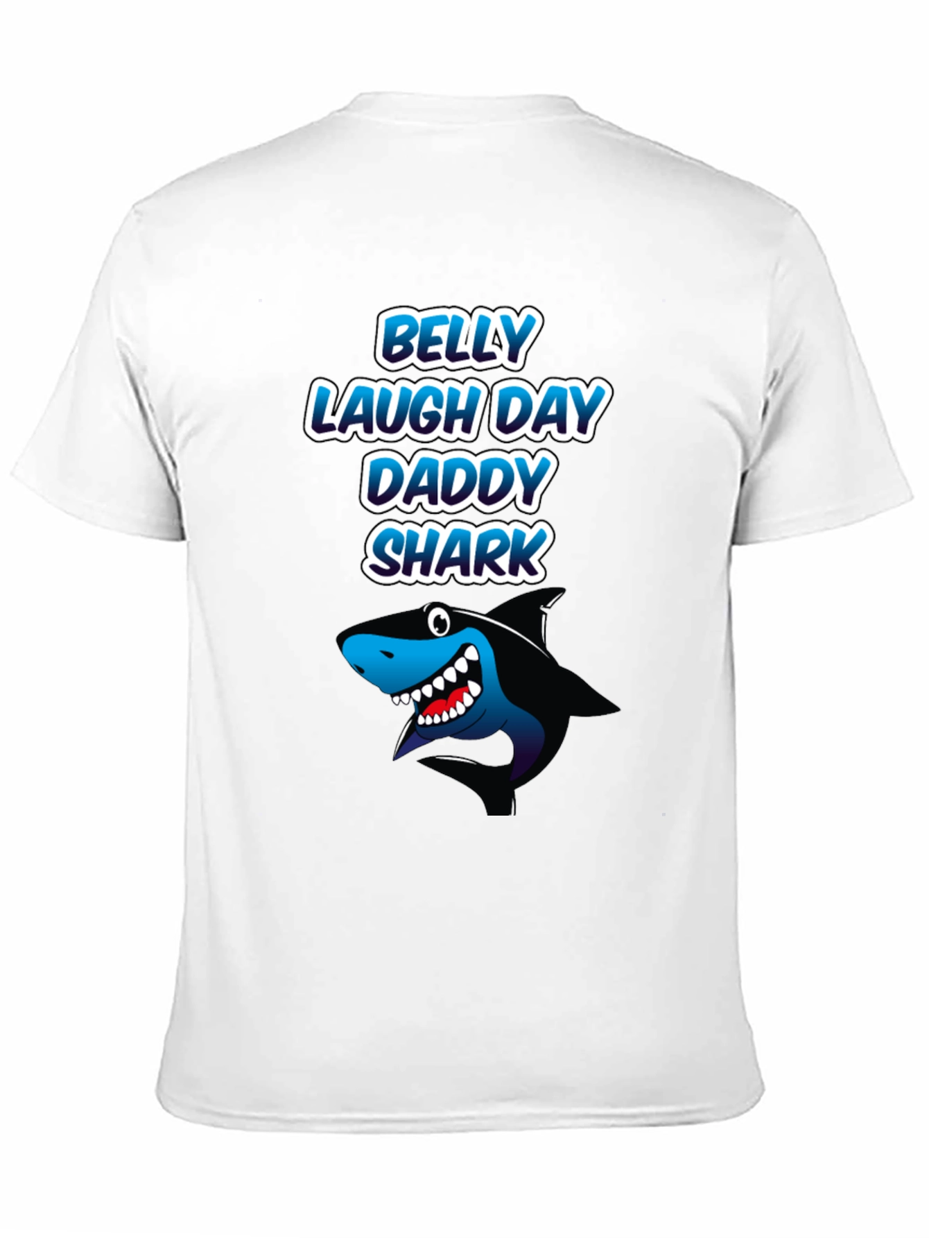 Daddy Shark T-Shirt - Belly Laugh Day Gift