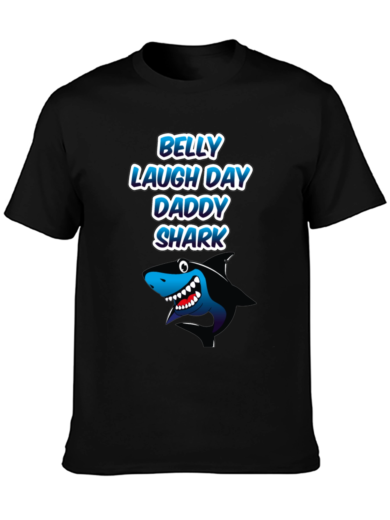 Daddy Shark T-Shirt - Belly Laugh Day Gift