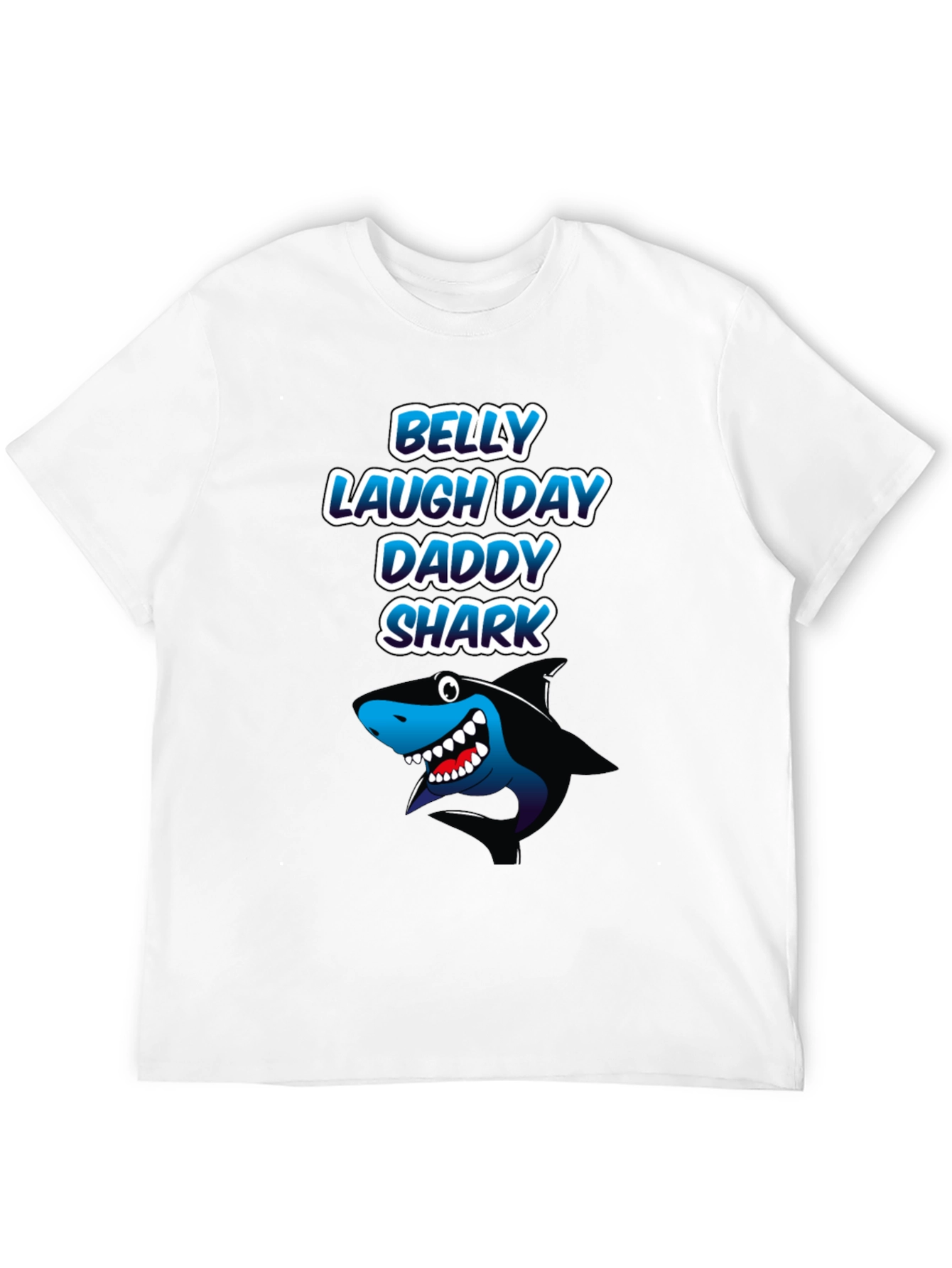 Daddy Shark T-Shirt - Belly Laugh Day Gift