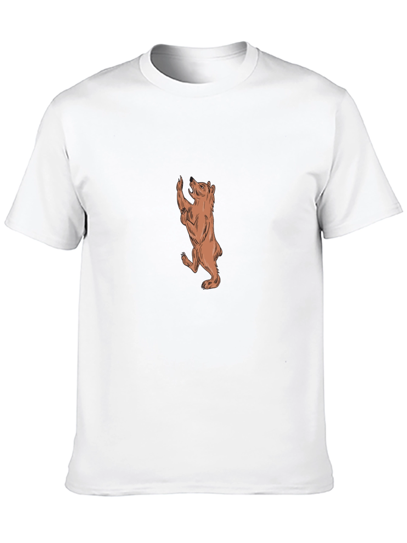 Bear Graphic T-Shirt - Black