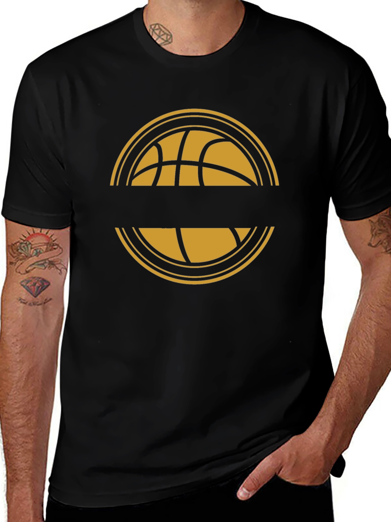 Basketball Graphic T-Shirt