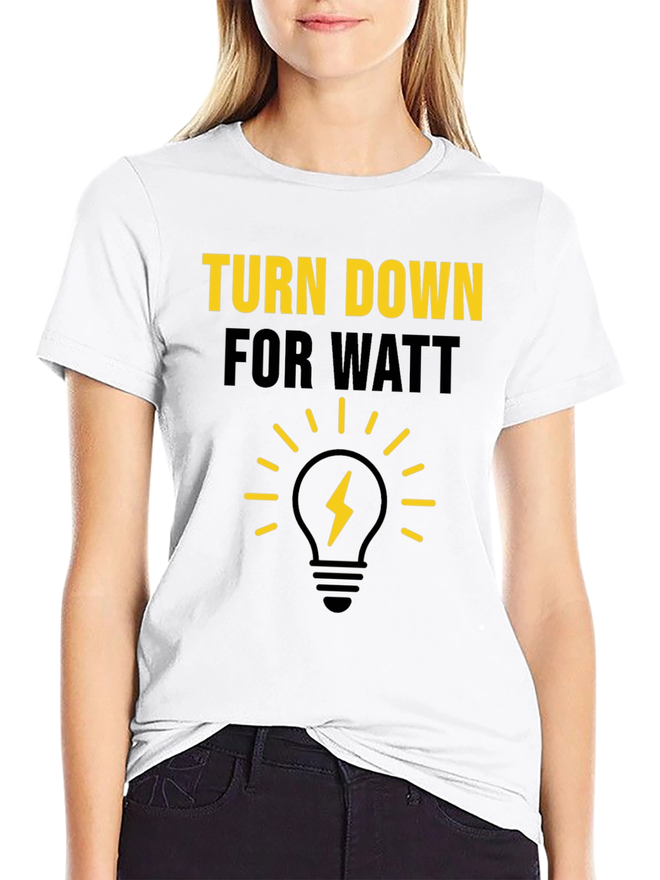 Turn Down For Watt Graphic T-Shirt