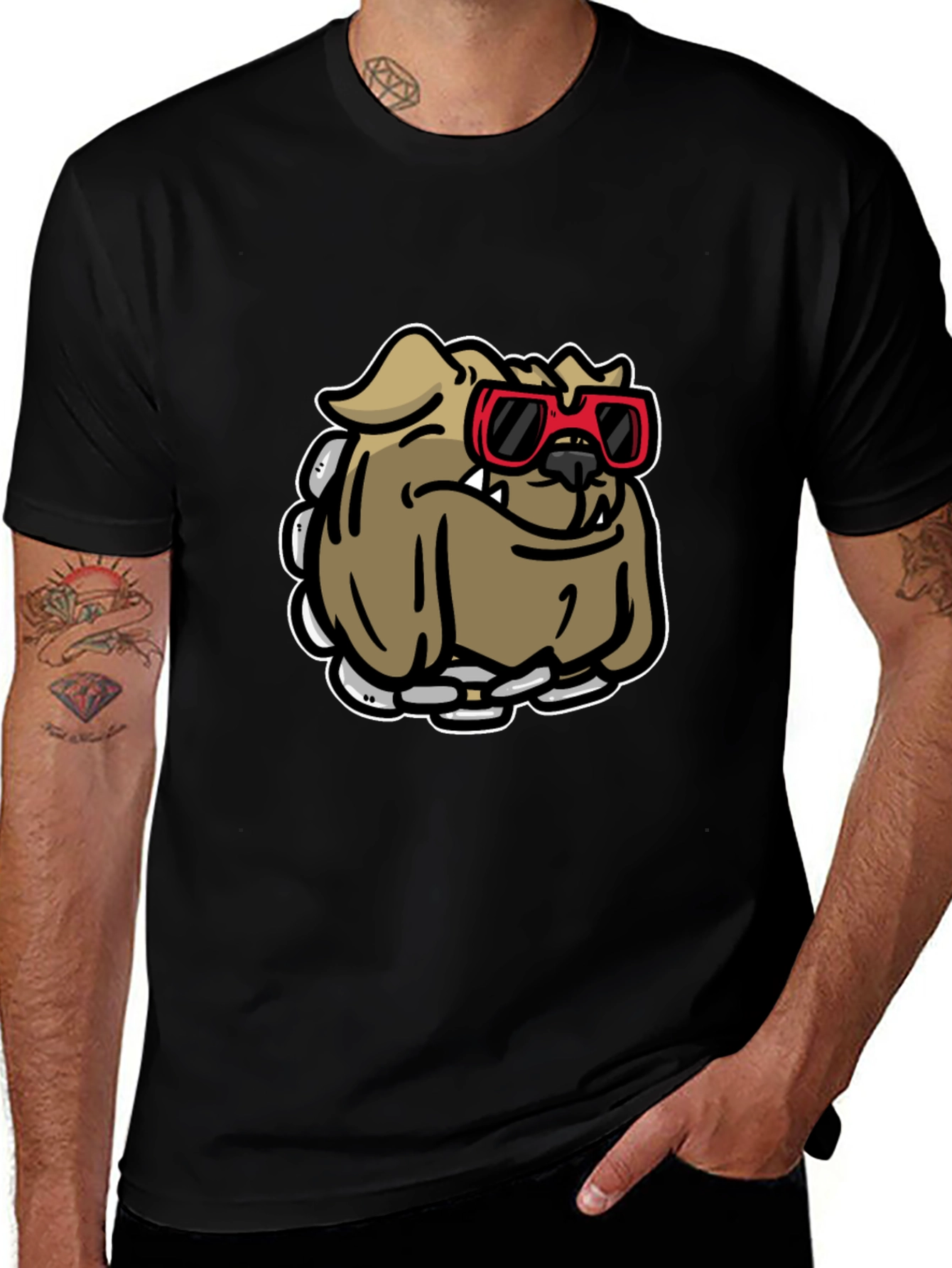 Cool Bulldog T-Shirt