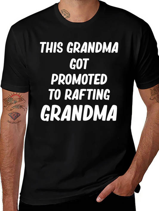 Rafting Grandma T-Shirt: Promoted Grandma Tee