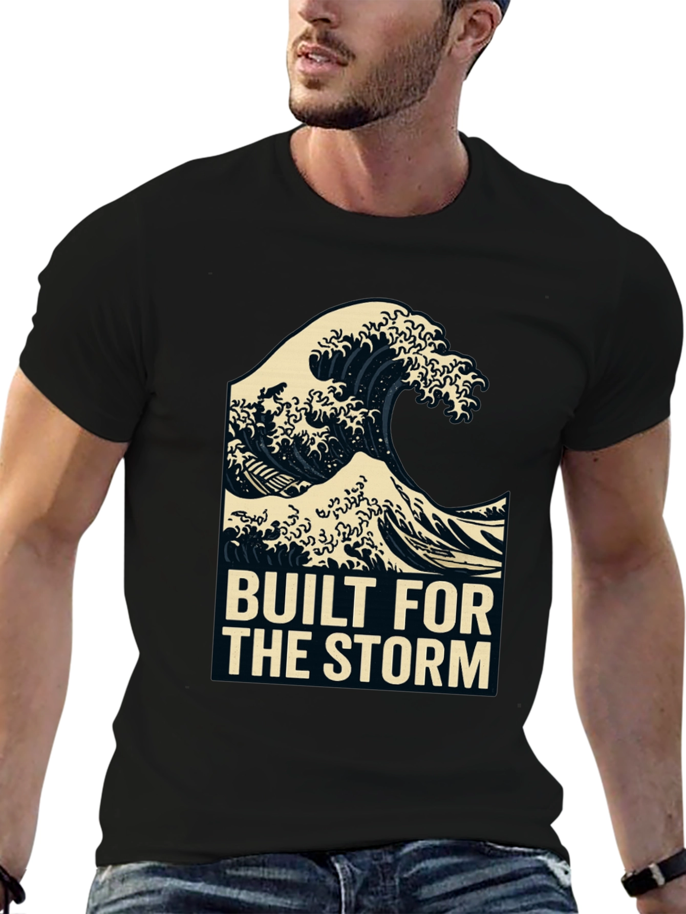 Built for The Storm Wave Graphic Tee