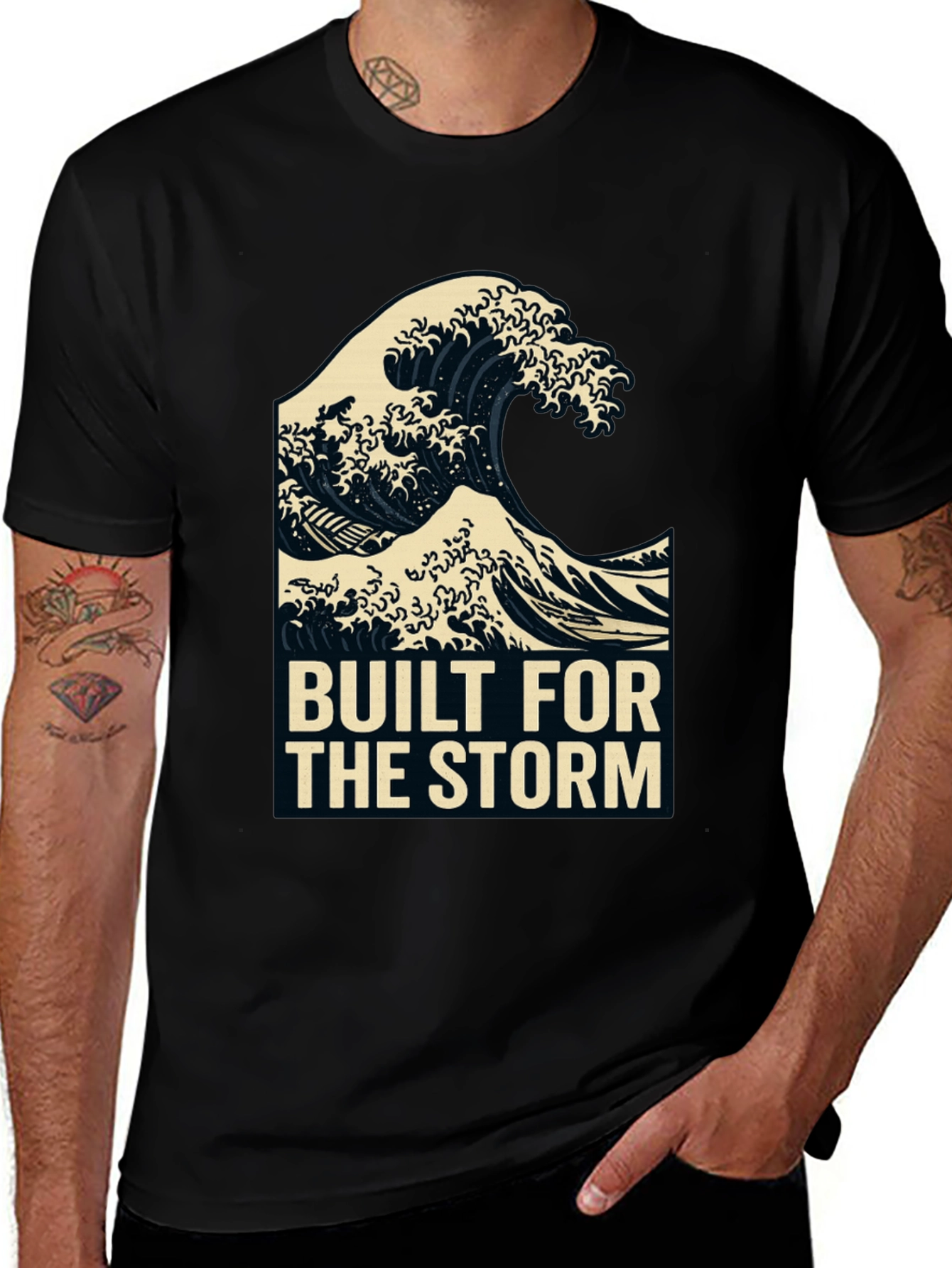 Built for The Storm Wave Graphic Tee