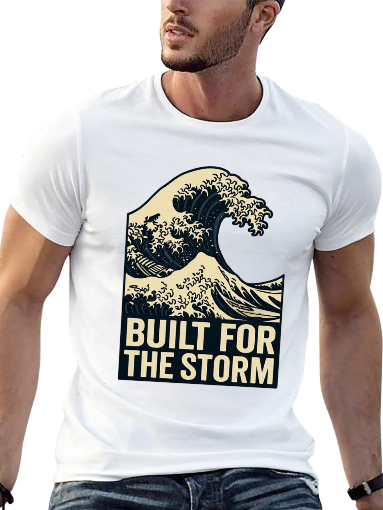 Built for The Storm Wave Graphic Tee