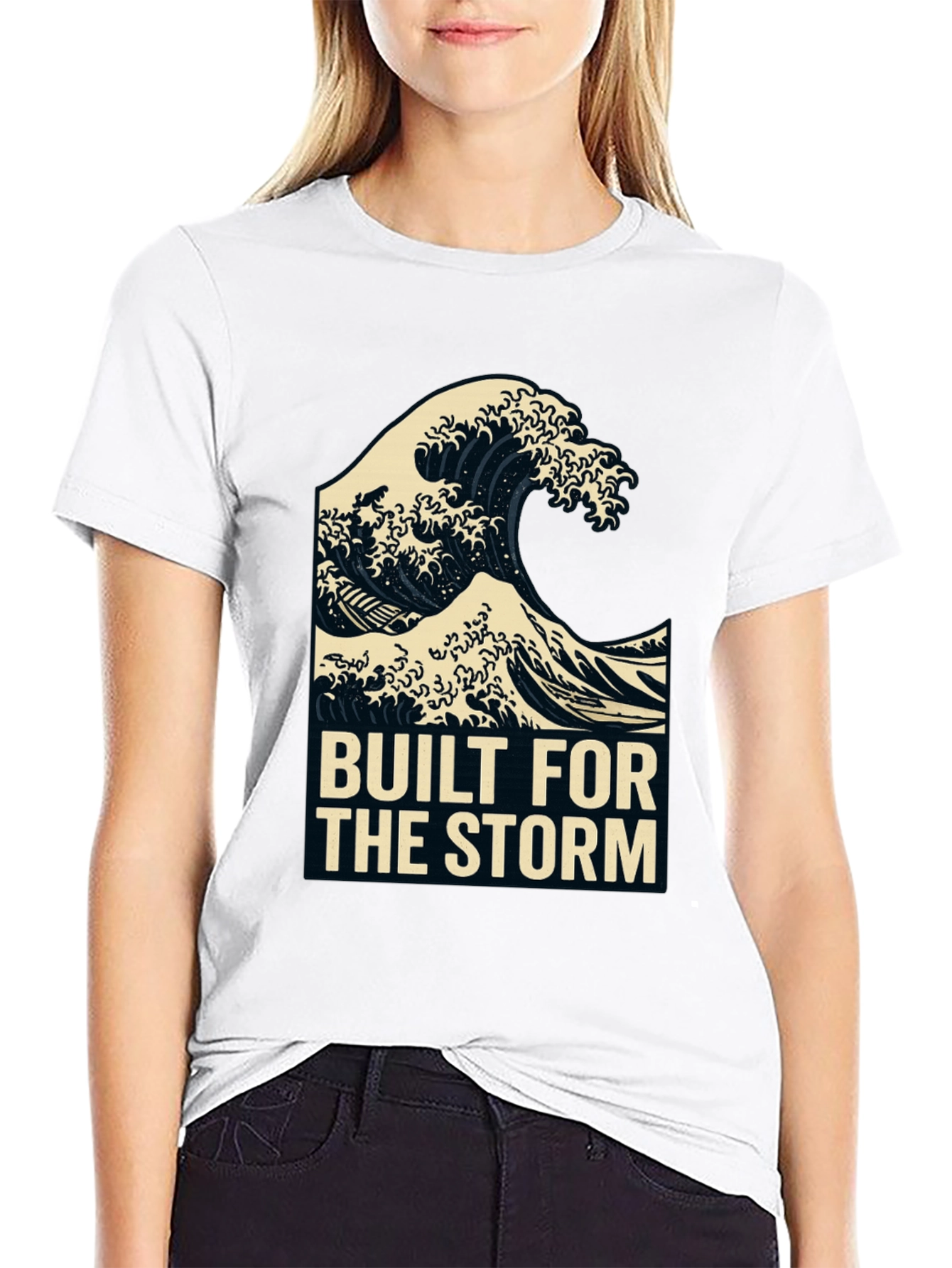 Built for The Storm Wave Graphic Tee