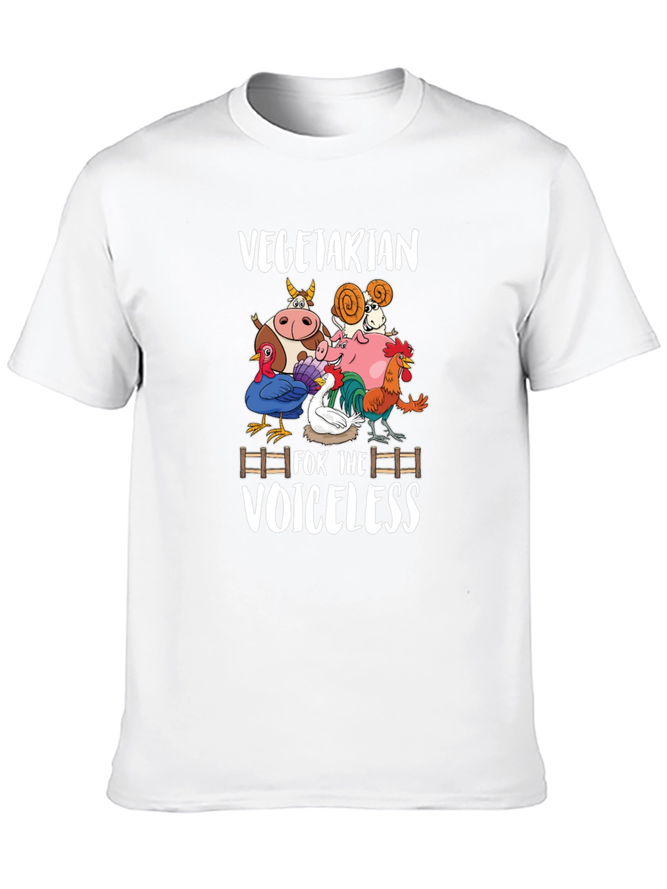 Vegetarian for the Voiceless Graphic T-Shirt
