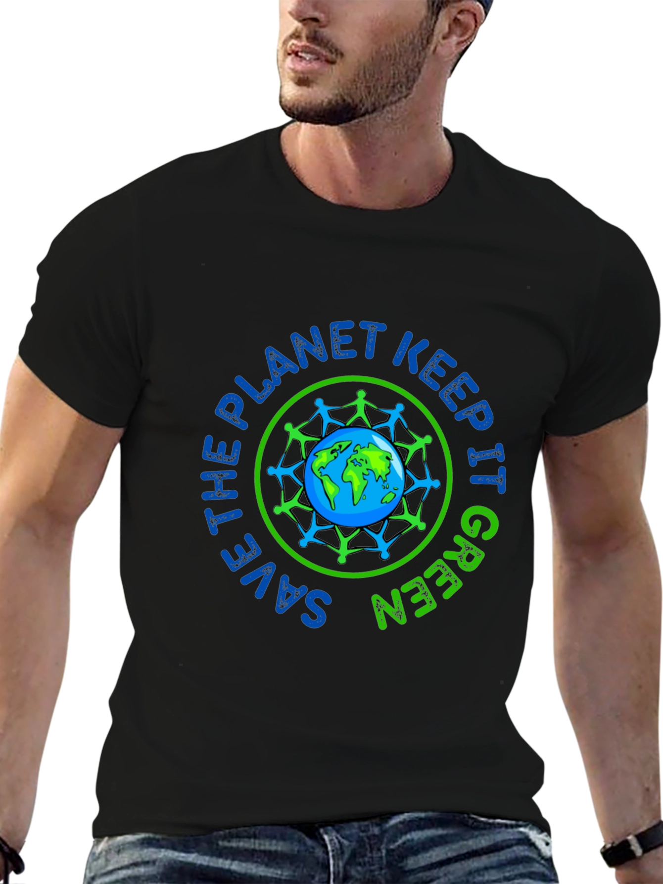 Eco-Friendly Earth Graphic Tee - Save the Planet!