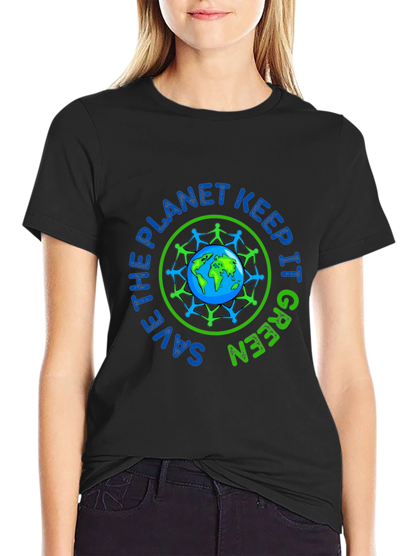 Eco-Friendly Earth Graphic Tee - Save the Planet!