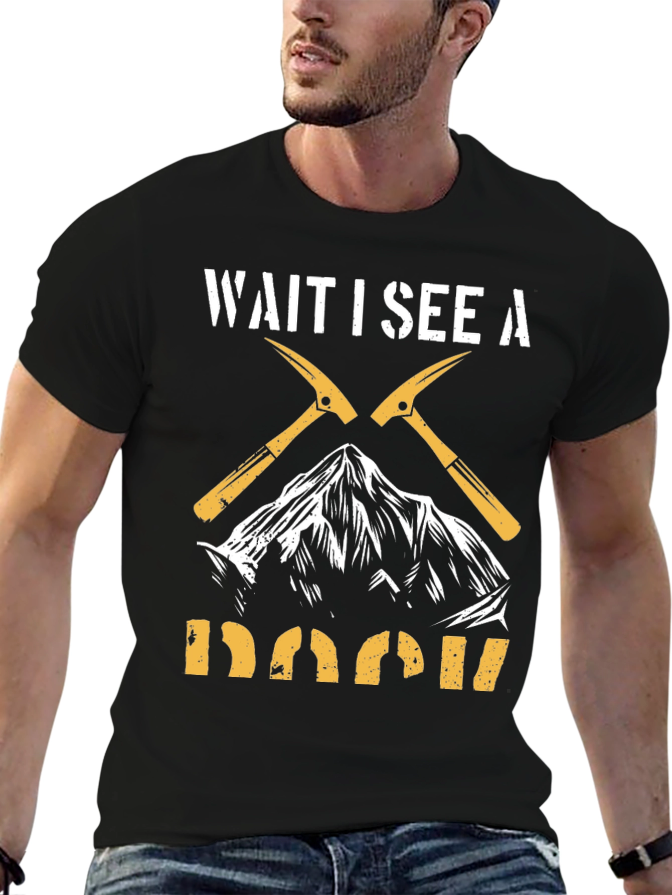 Wait I See A Boom T-Shirt Mountain Climber