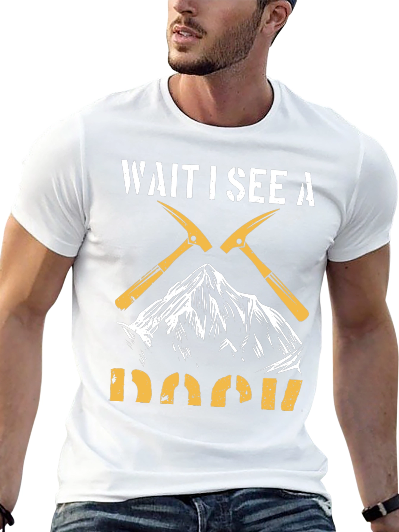 Wait I See A Boom T-Shirt Mountain Climber