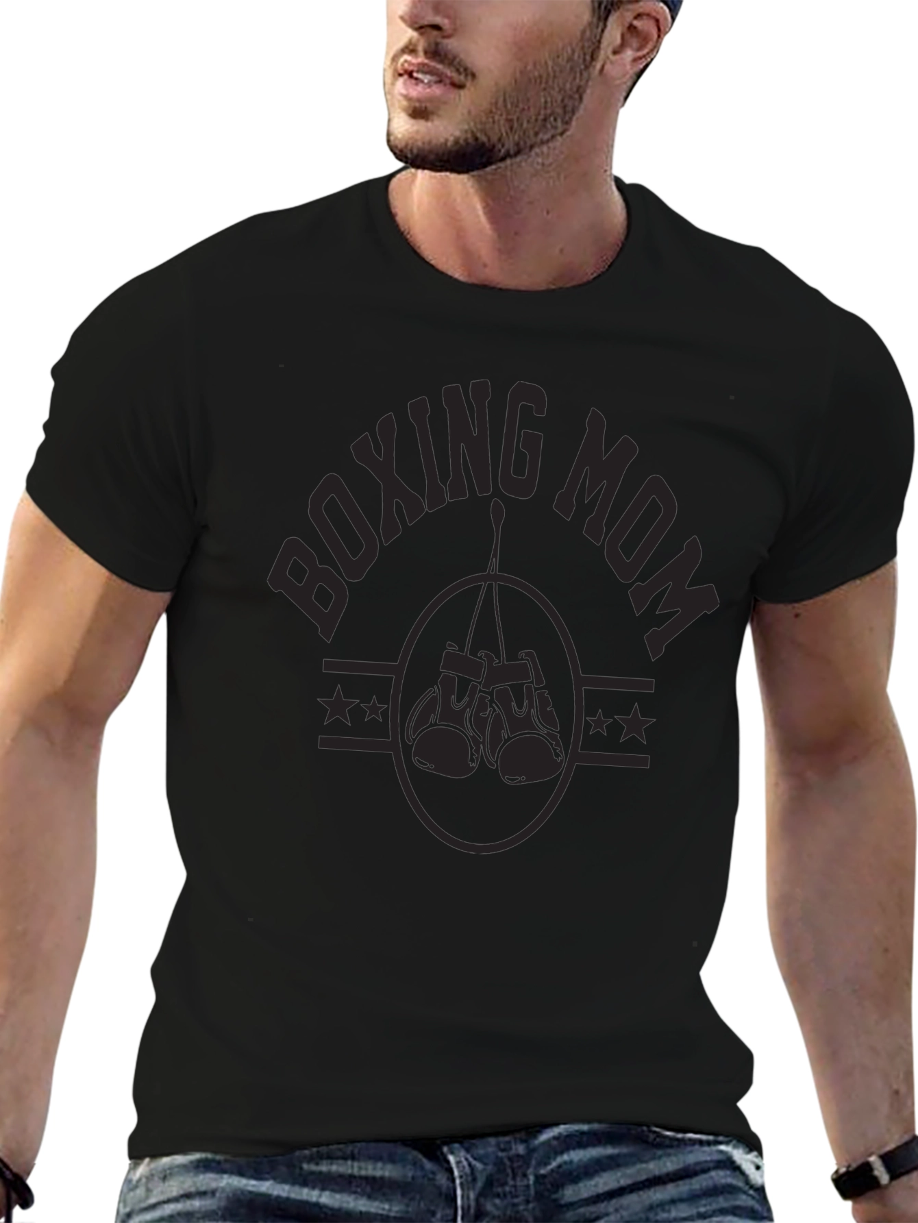 Boxing Mom Graphic T-Shirt