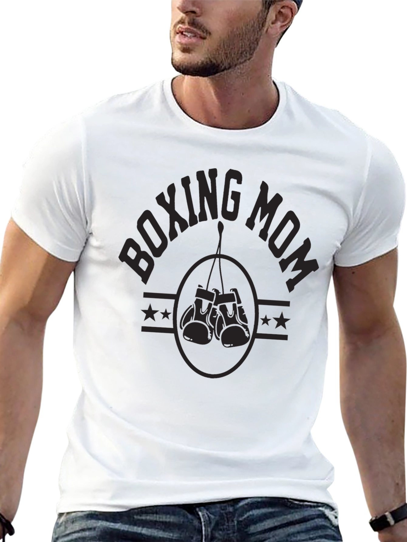 Boxing Mom Graphic T-Shirt