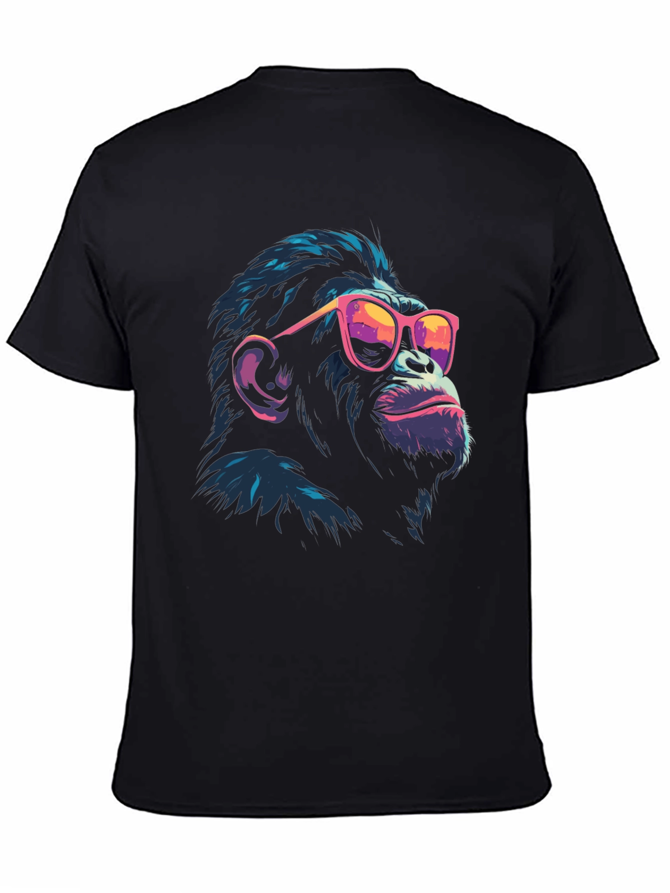 Cool Chimp Graphic Tee - Stylish Black T-Shirt