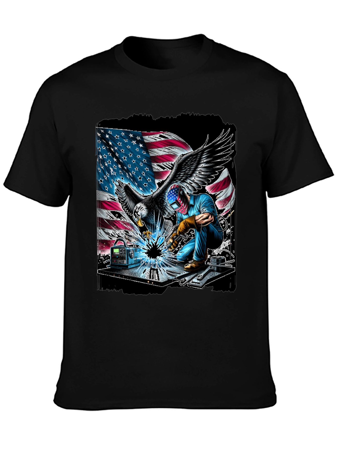 American Welder Eagle T-Shirt