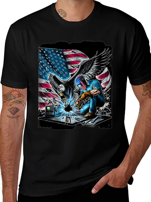 American Welder Eagle T-Shirt