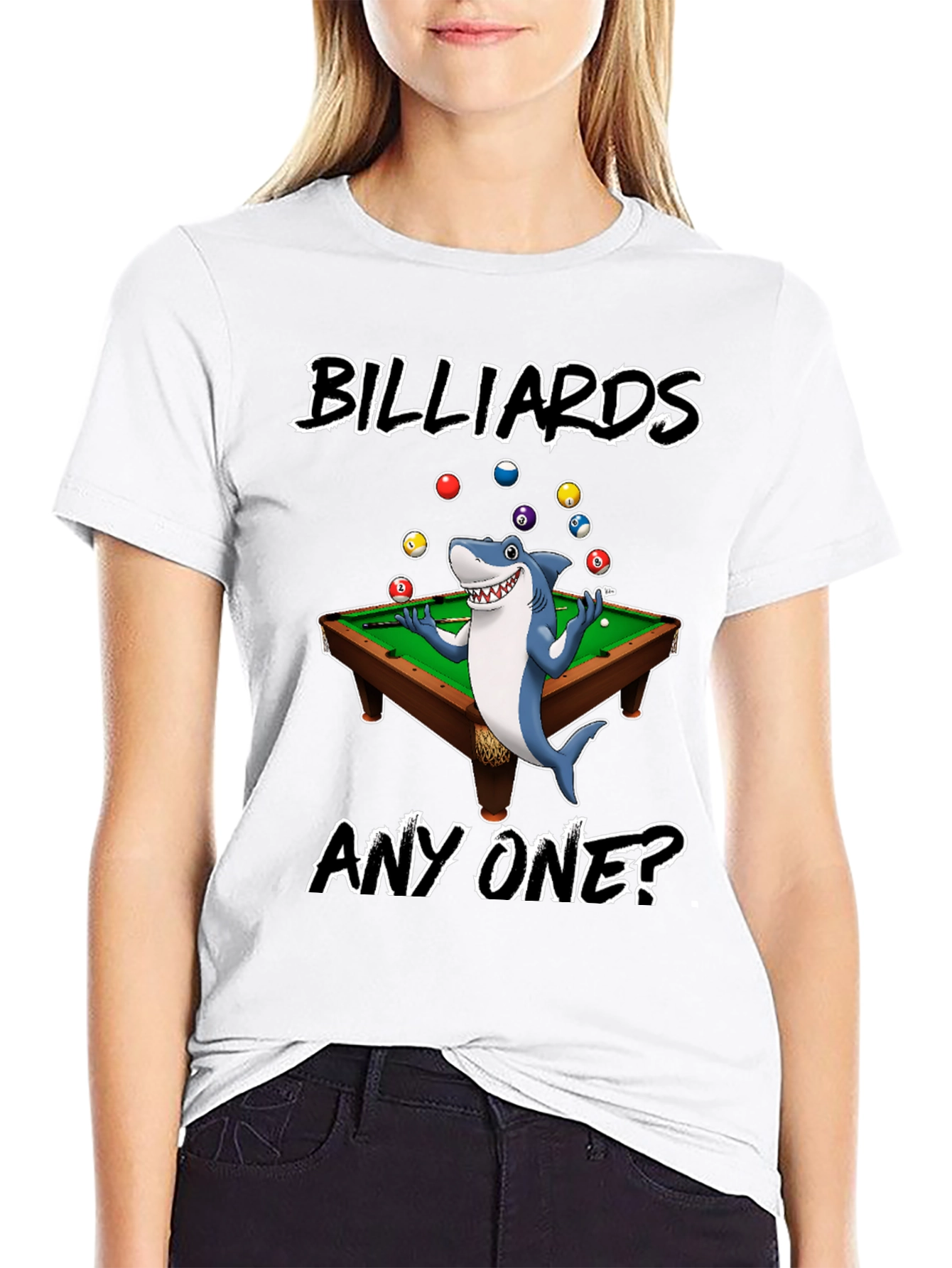 Billiards Shark Graphic T-Shirt