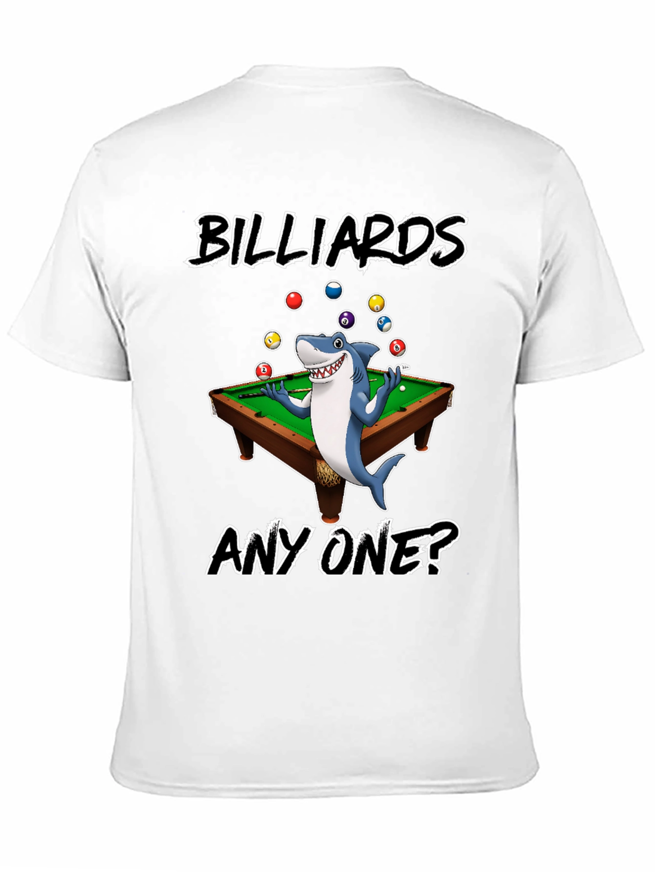 Billiards Shark Graphic T-Shirt