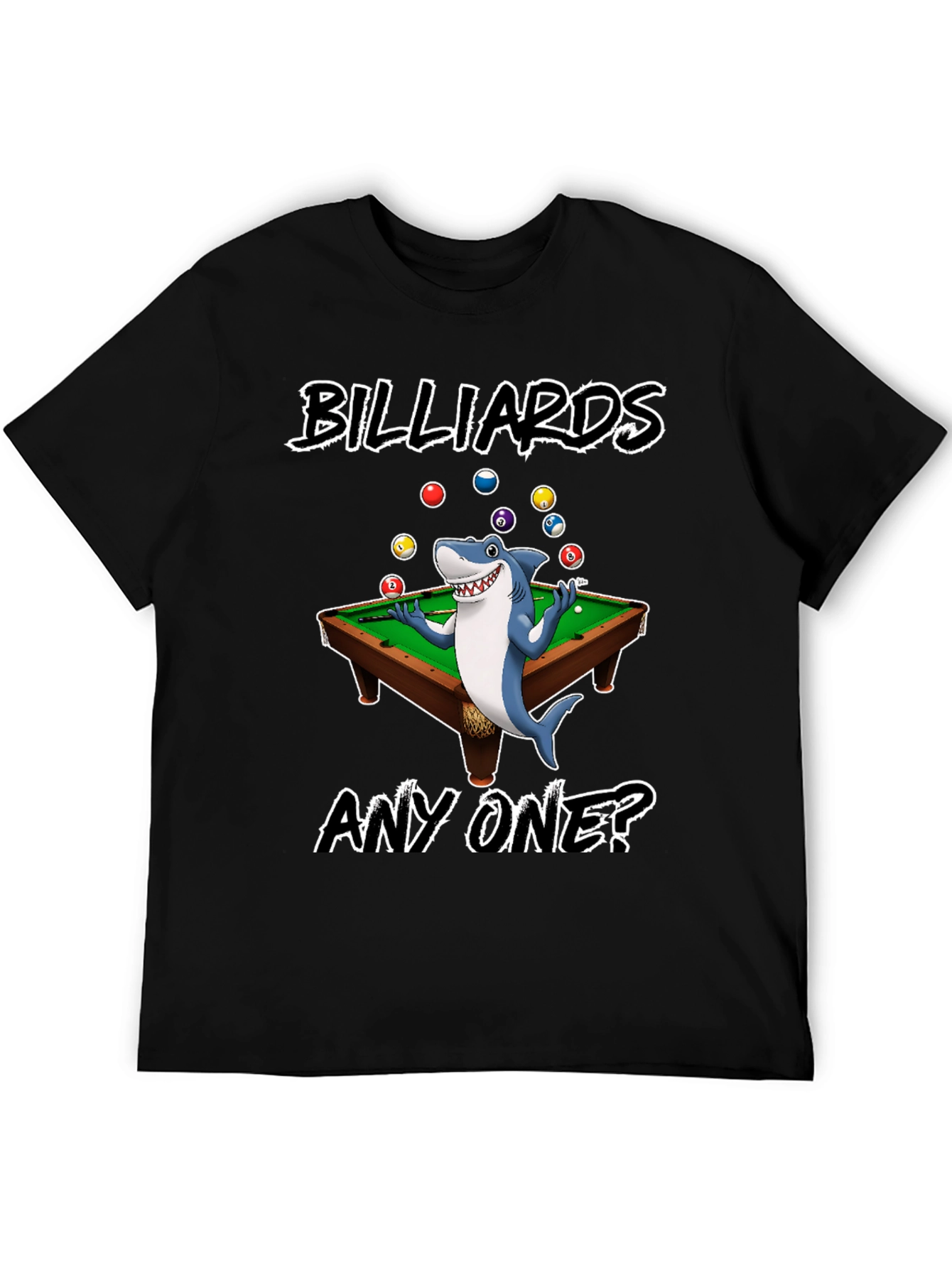 Billiards Shark Graphic T-Shirt