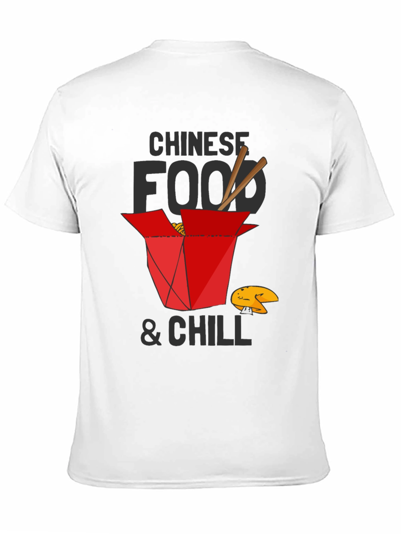 Chinese Food and Chill Graphic T-Shirt
