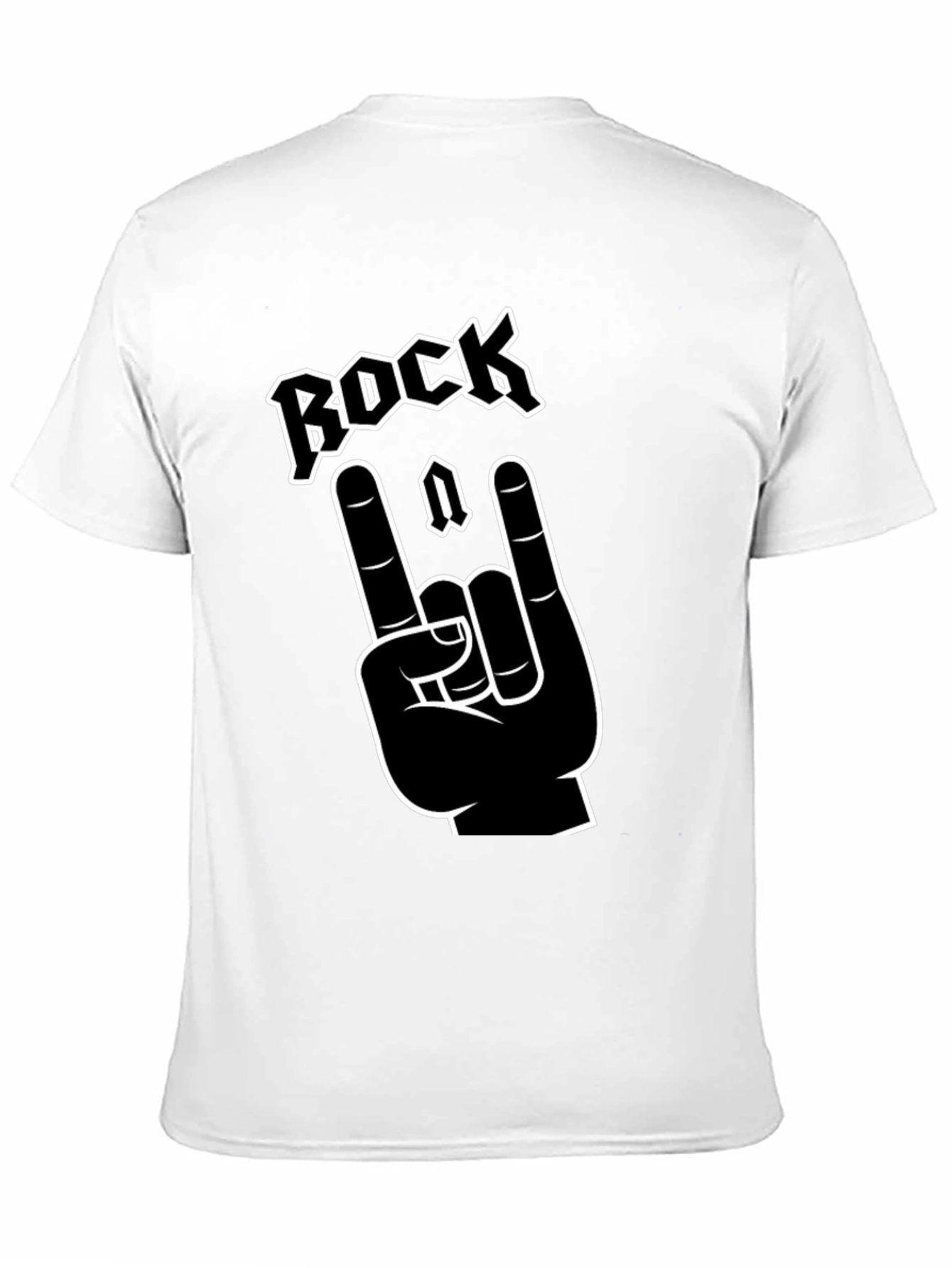 Rock On Hand Graphic T-Shirt