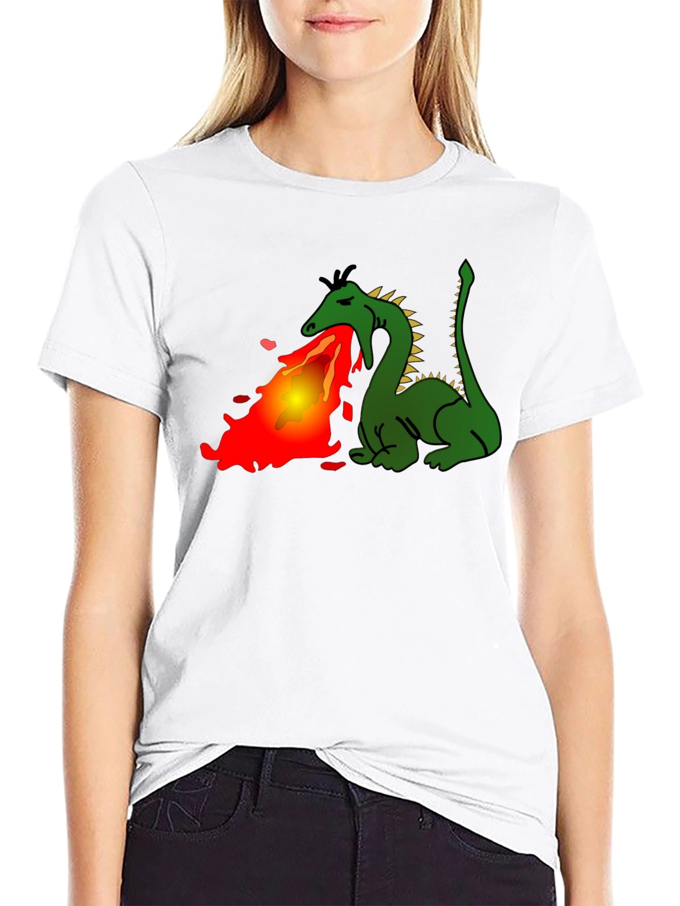 Dragon Fire Black T-Shirt