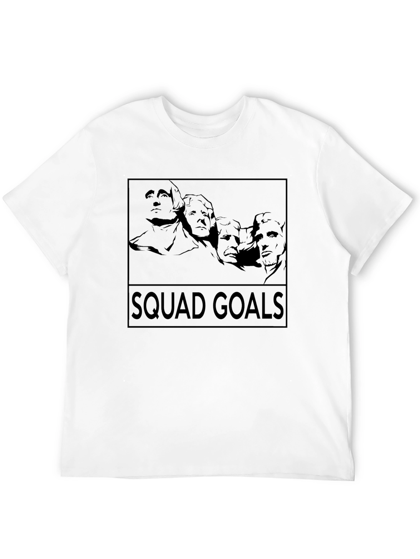 Squad Goals Graphic Tee - Black