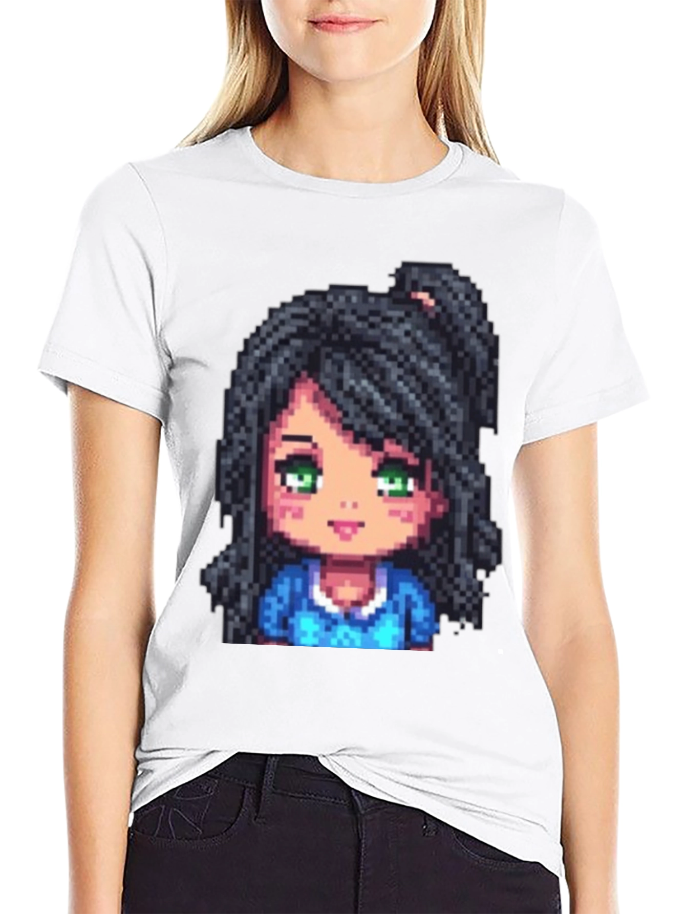 Stardew Valley Abigail Pixel Art T-Shirt