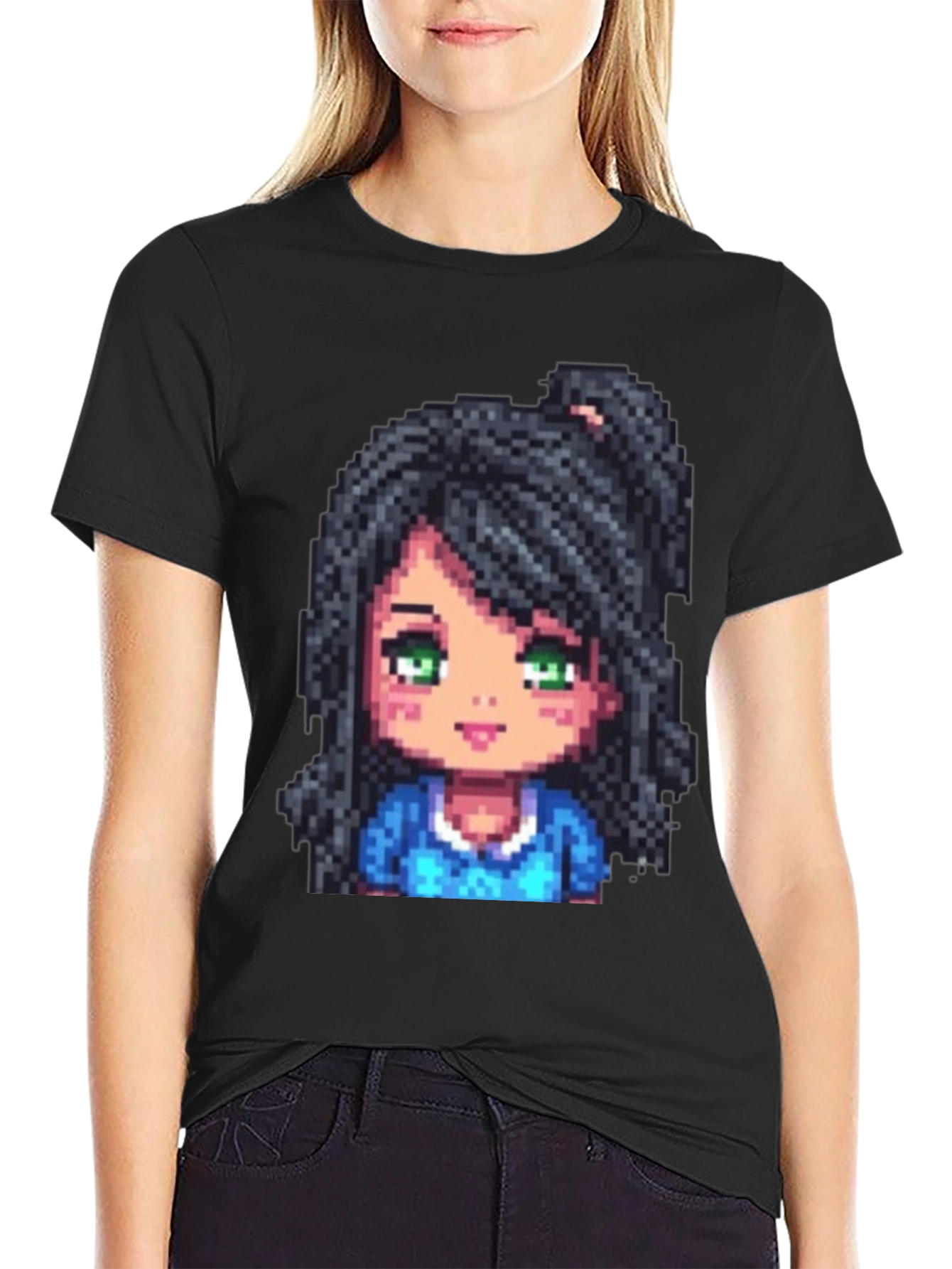Stardew Valley Abigail Pixel Art T-Shirt