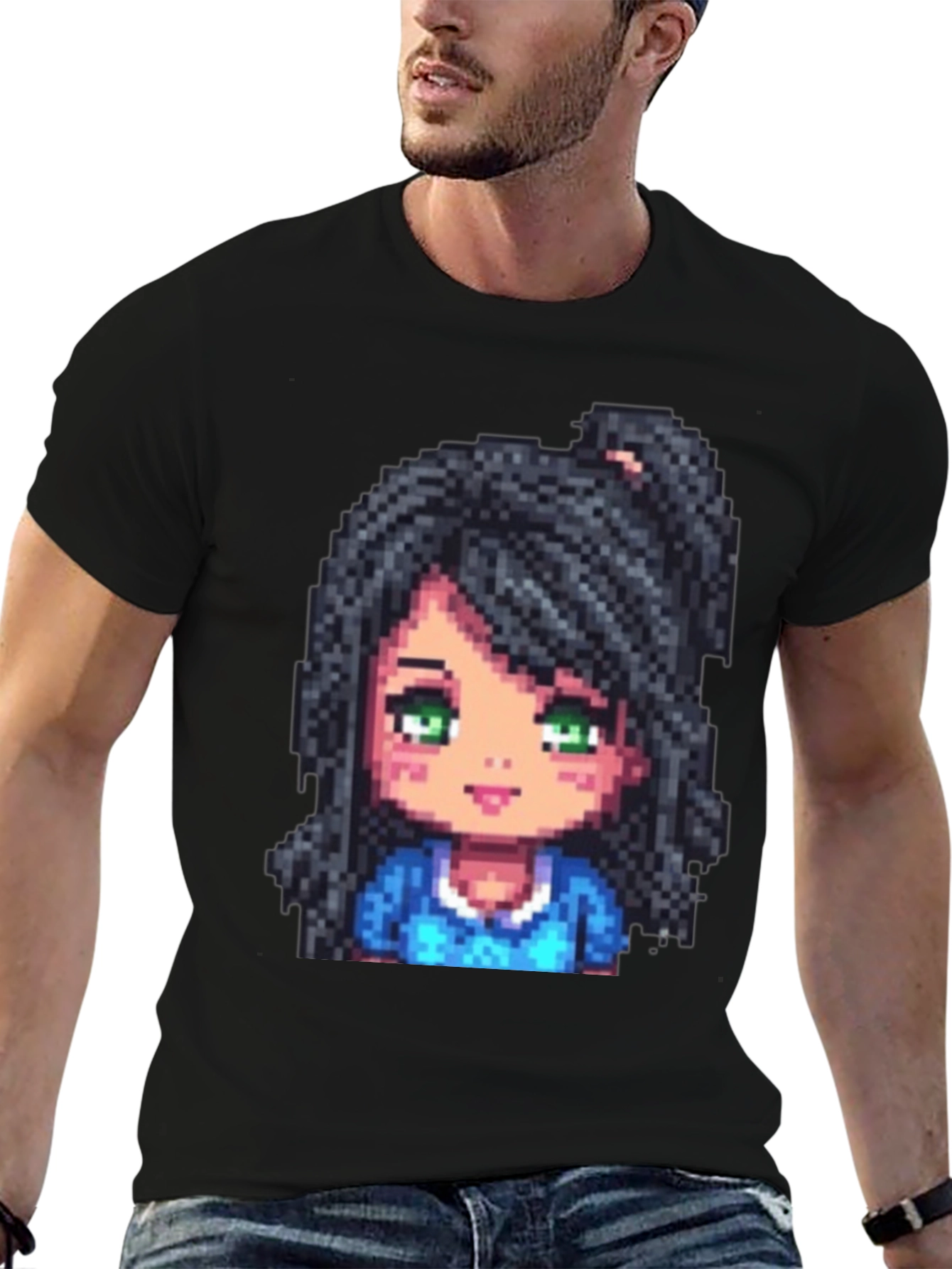 Stardew Valley Abigail Pixel Art T-Shirt