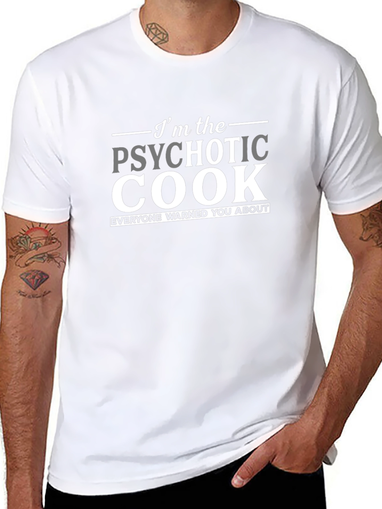 Psychotic Cook T-Shirt - Funny Chef Apparel