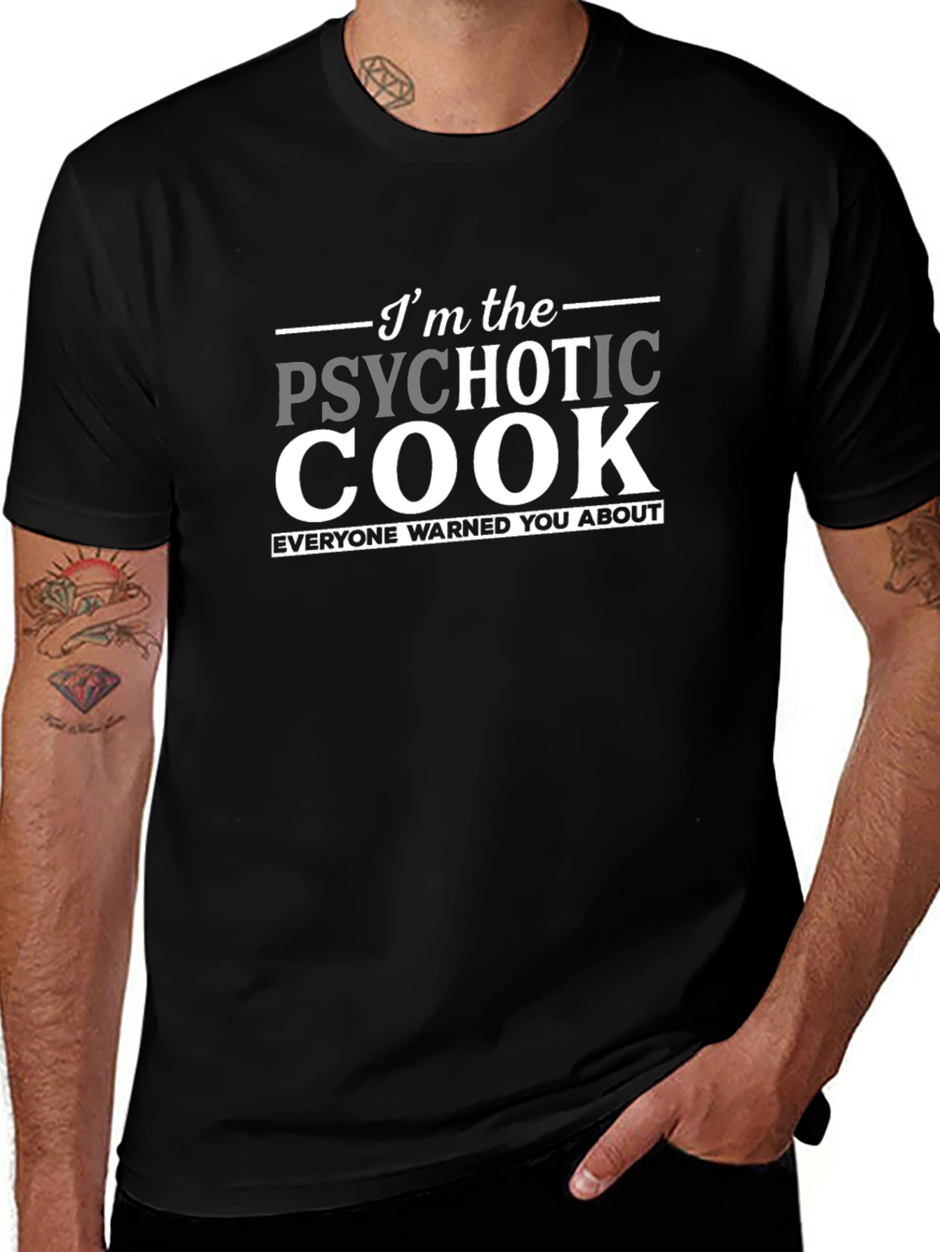 Psychotic Cook T-Shirt - Funny Chef Apparel
