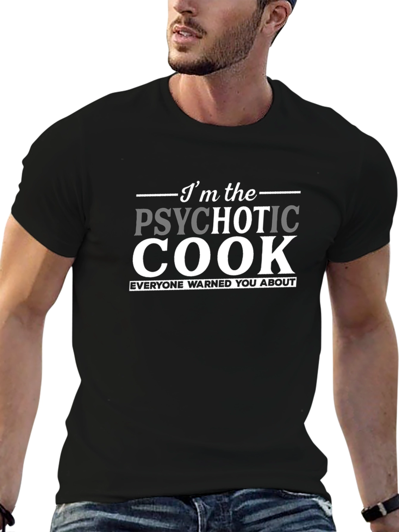 Psychotic Cook T-Shirt - Funny Chef Apparel