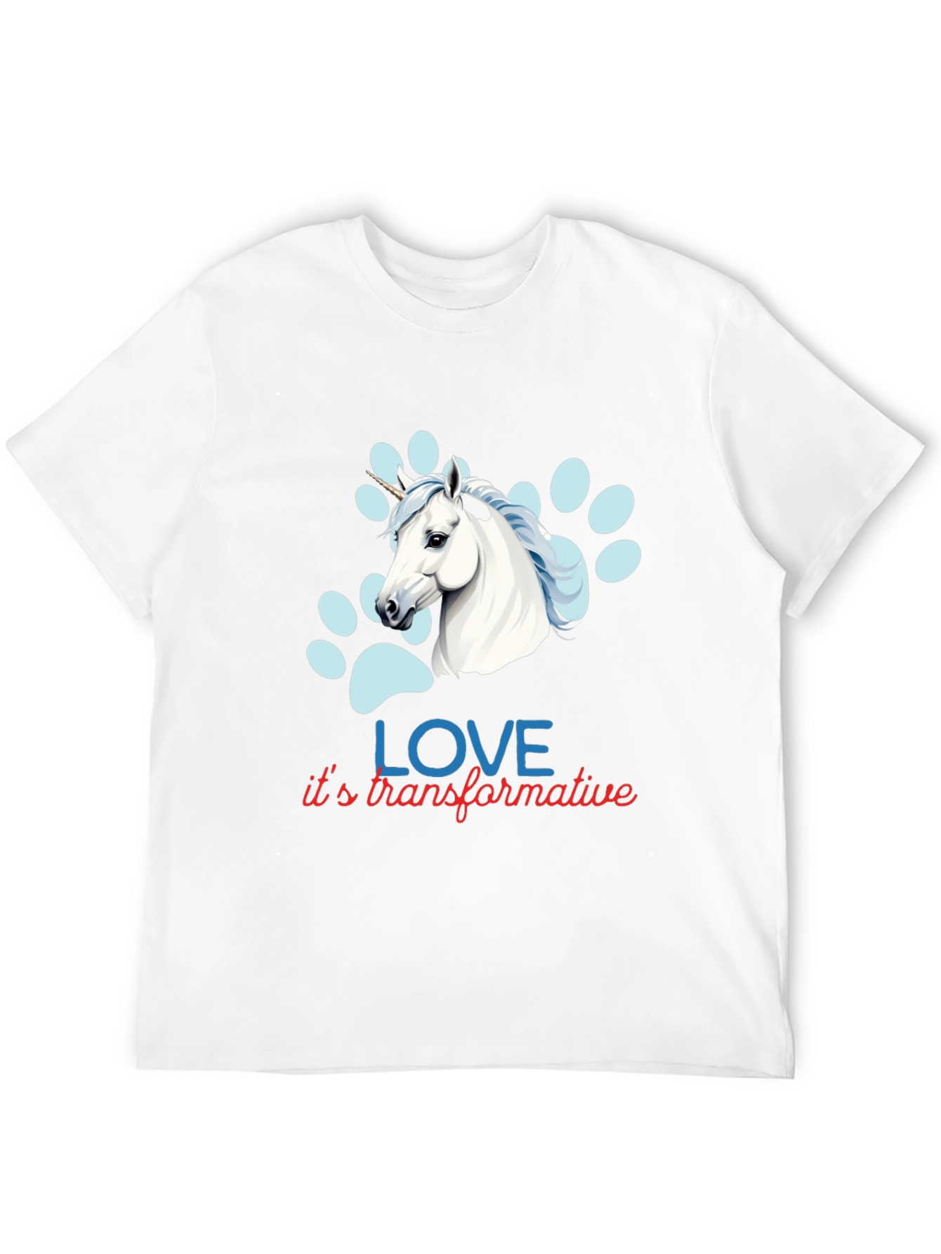Unicorn Love Transformative Graphic Tee