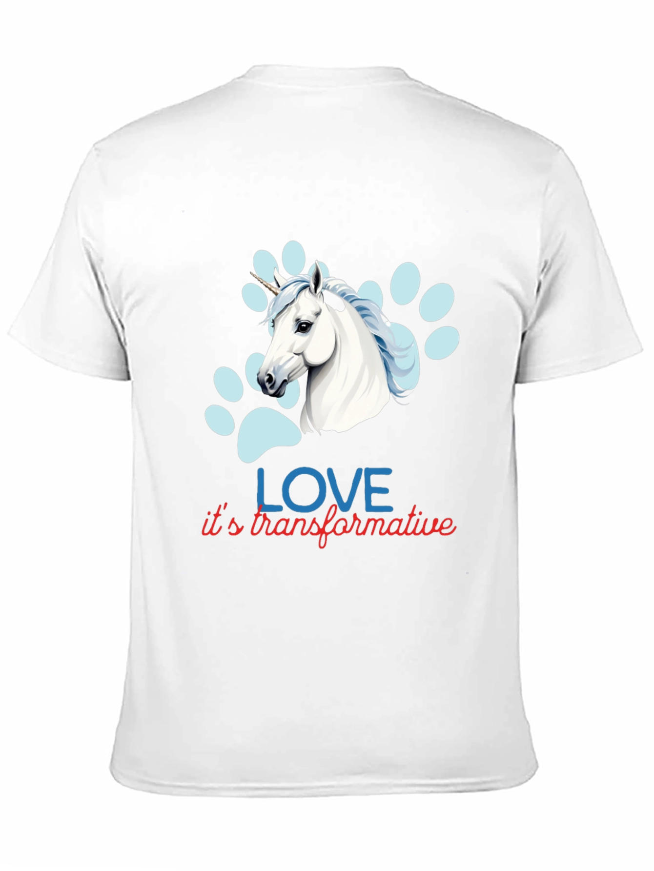 Unicorn Love Transformative Graphic Tee
