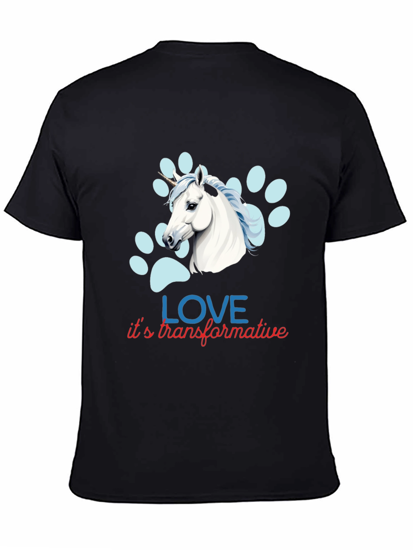 Unicorn Love Transformative Graphic Tee