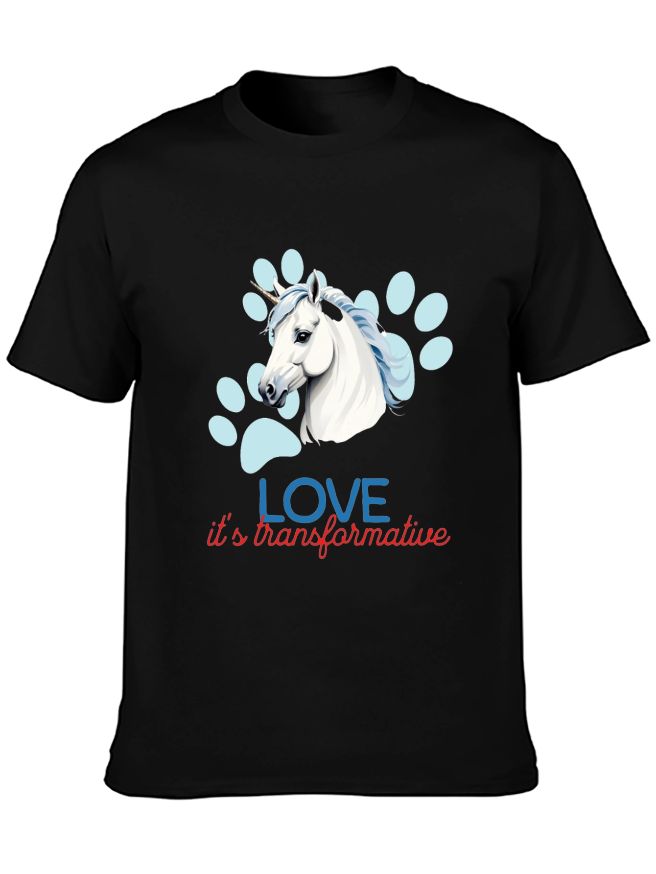 Unicorn Love Transformative Graphic Tee