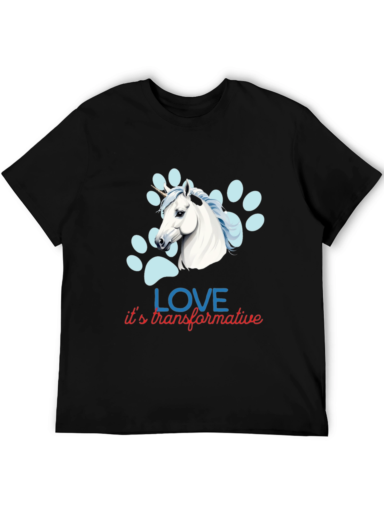 Unicorn Love Transformative Graphic Tee