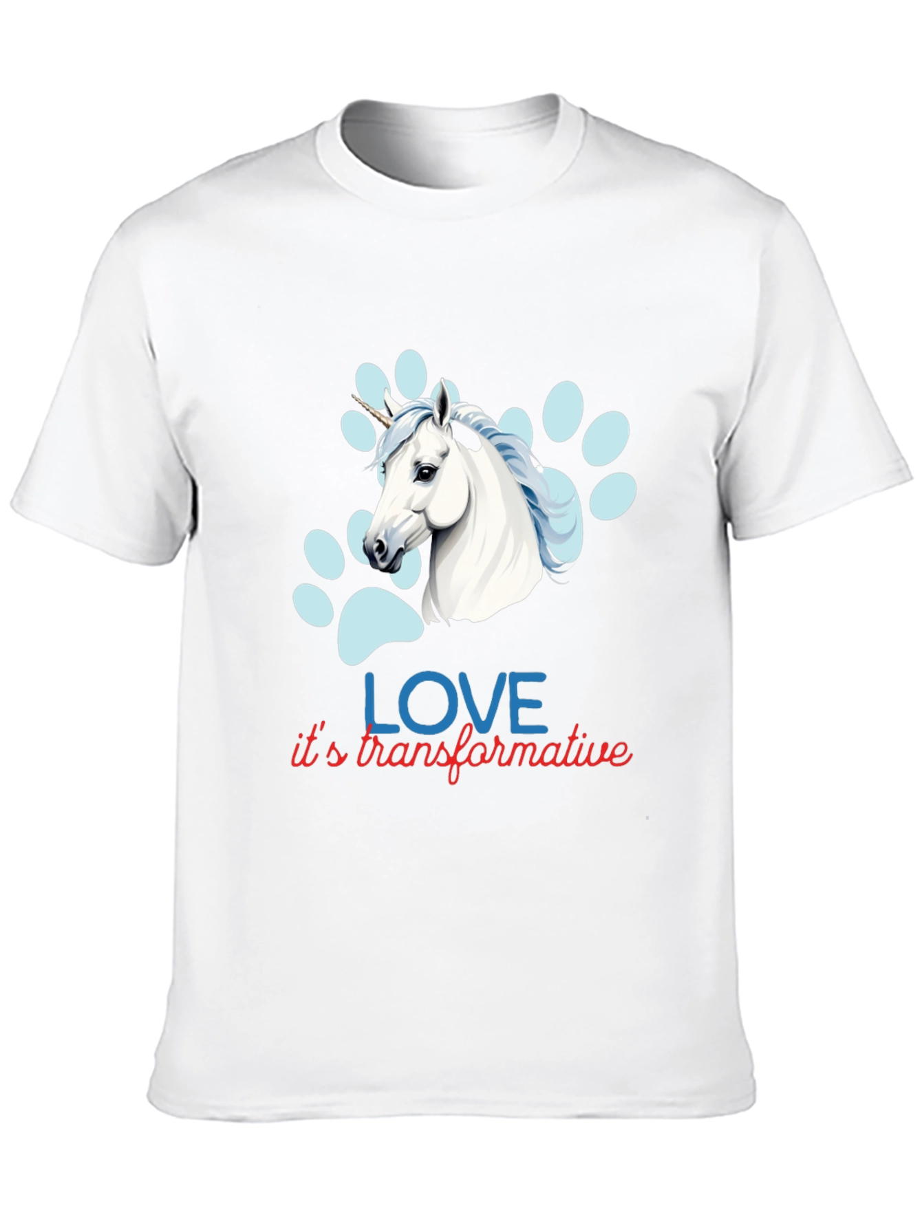 Unicorn Love Transformative Graphic Tee