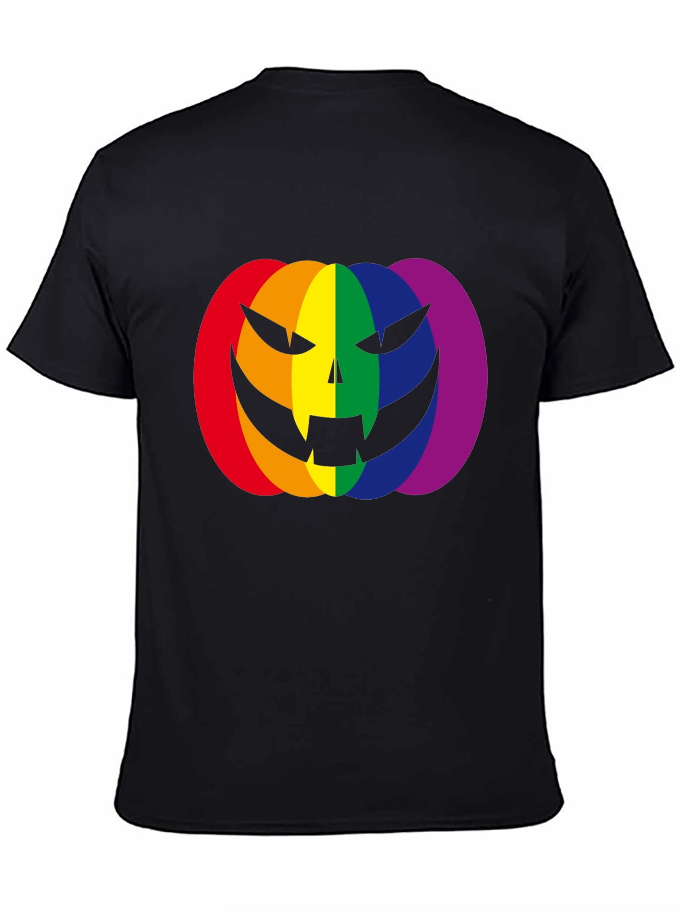 Rainbow Jack-O-Lantern Graphic Tee