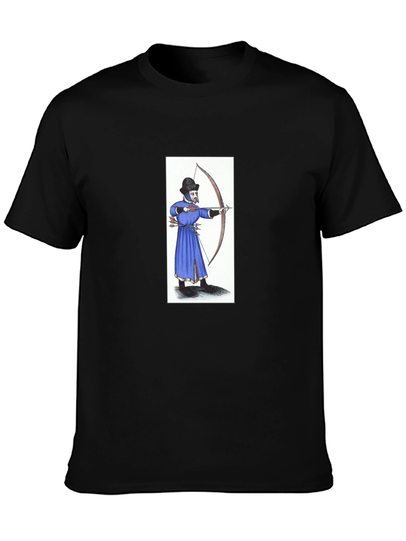Archer Graphic Tee - Premium Cotton T-Shirt