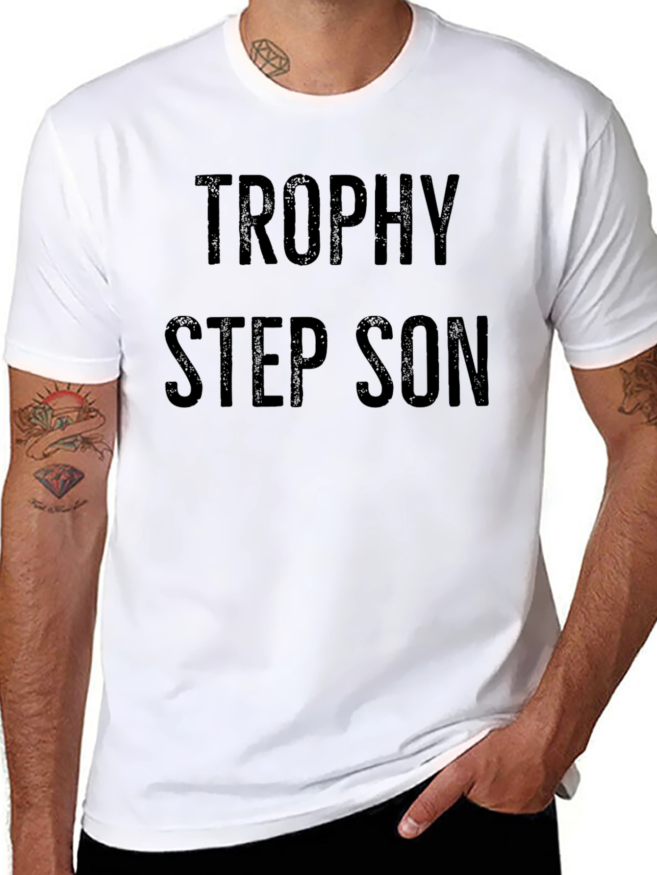 Trophy Step Son T-Shirt Funny Novelty