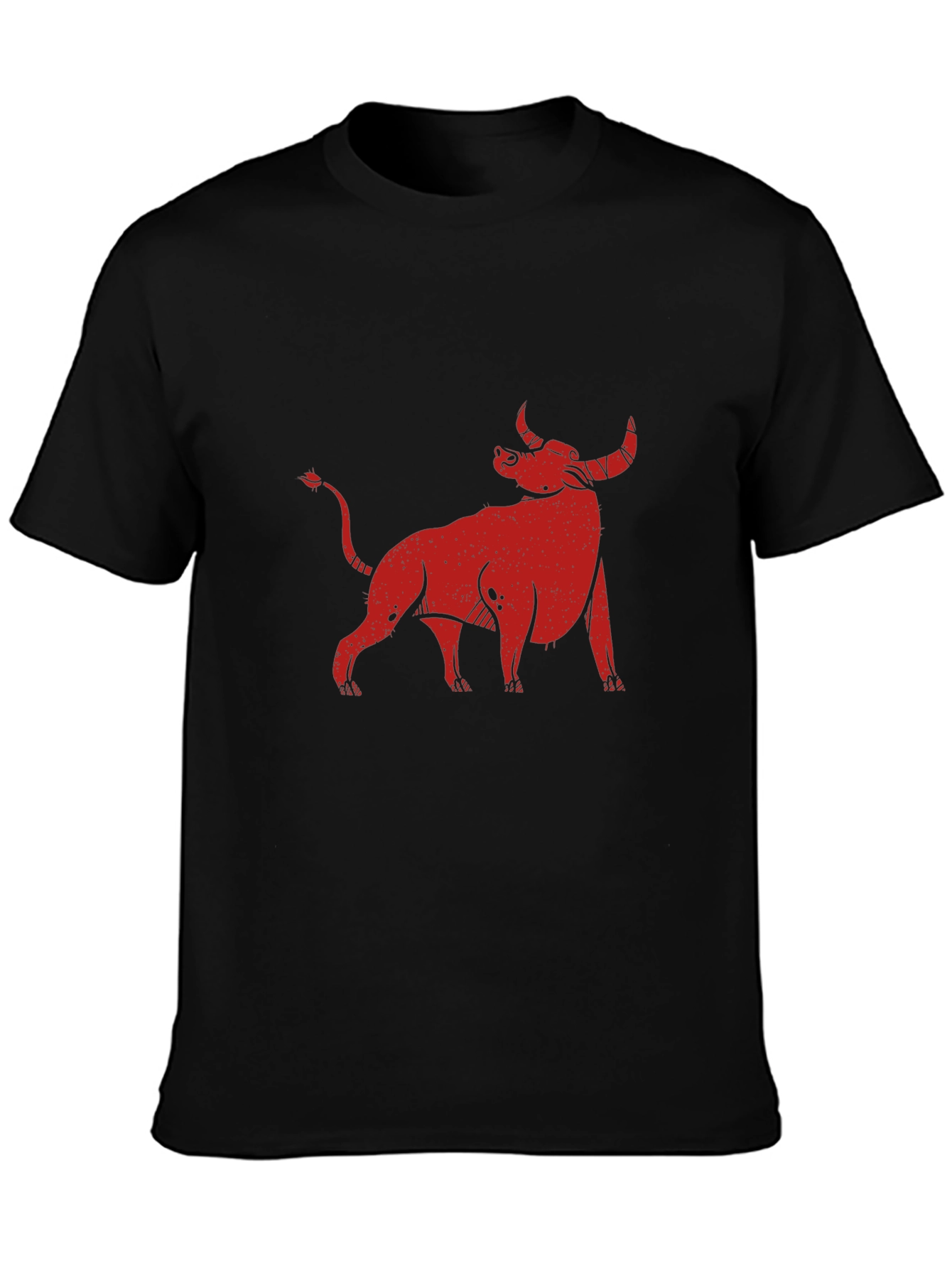 Red Bull Graphic Black Tee - Zodiac Taurus Style