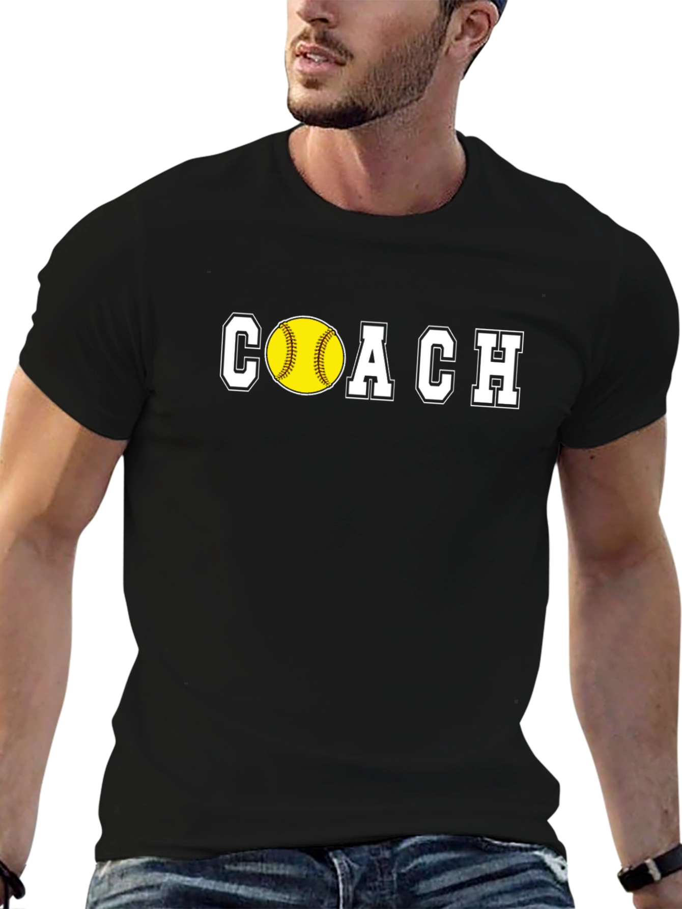 Softball Coach T-Shirt - Baseball Coach Tee