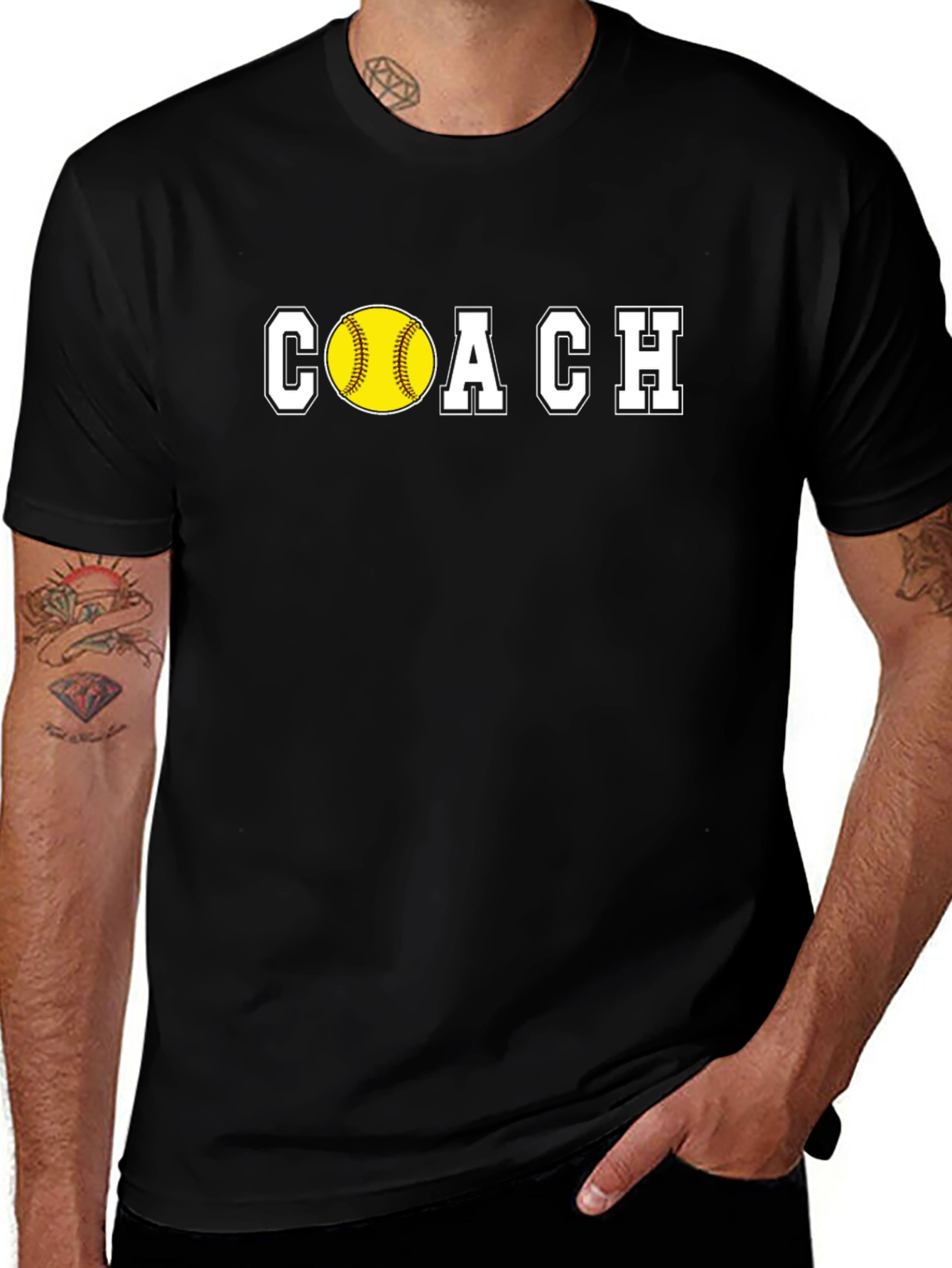 Softball Coach T-Shirt - Baseball Coach Tee